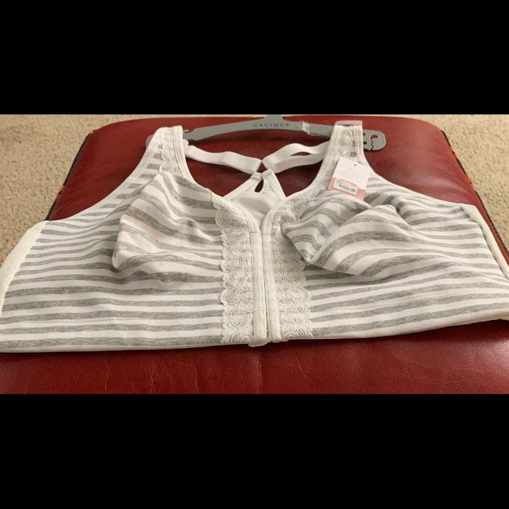 NWT Lane Bryant Cotton No-Wire Bra 46DD